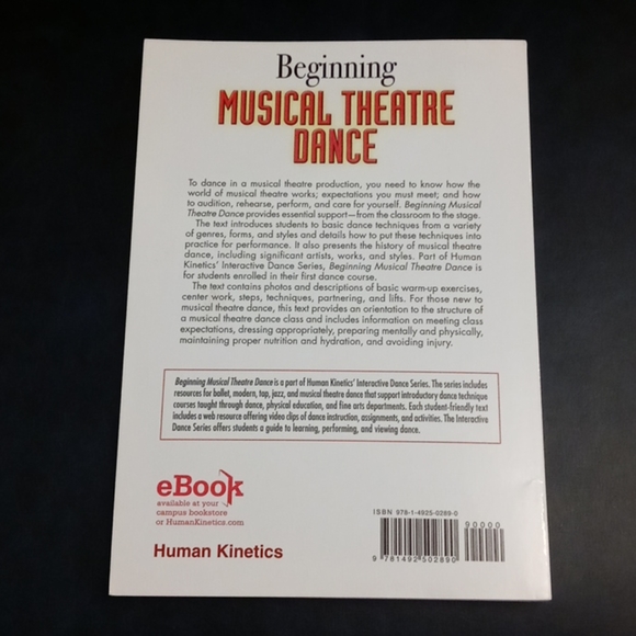 Beginning Musical Theatre Dance Book - Picture 2 of 3
